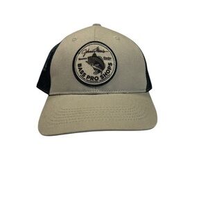 Bass Pro Shops “Johnny Morris Brown Derby” Mesh Trucker Hat